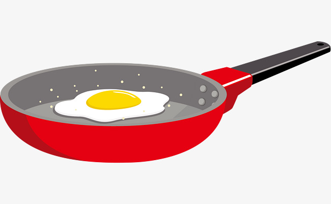 650x400 Vector Egg Frying Pan, Vector, Pot, Kitchenware Png And Vector For