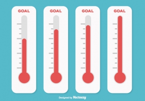285x200 Goal Thermometer Free Vector Graphic Art Free Download (Found 472