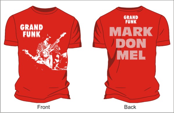 600x390 Grand Funk Trio Vector T Shirts