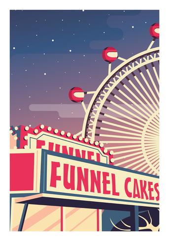 343x490 County Fair Vector Dsign