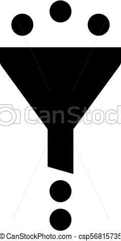 237x470 Funnel Filter Icon.