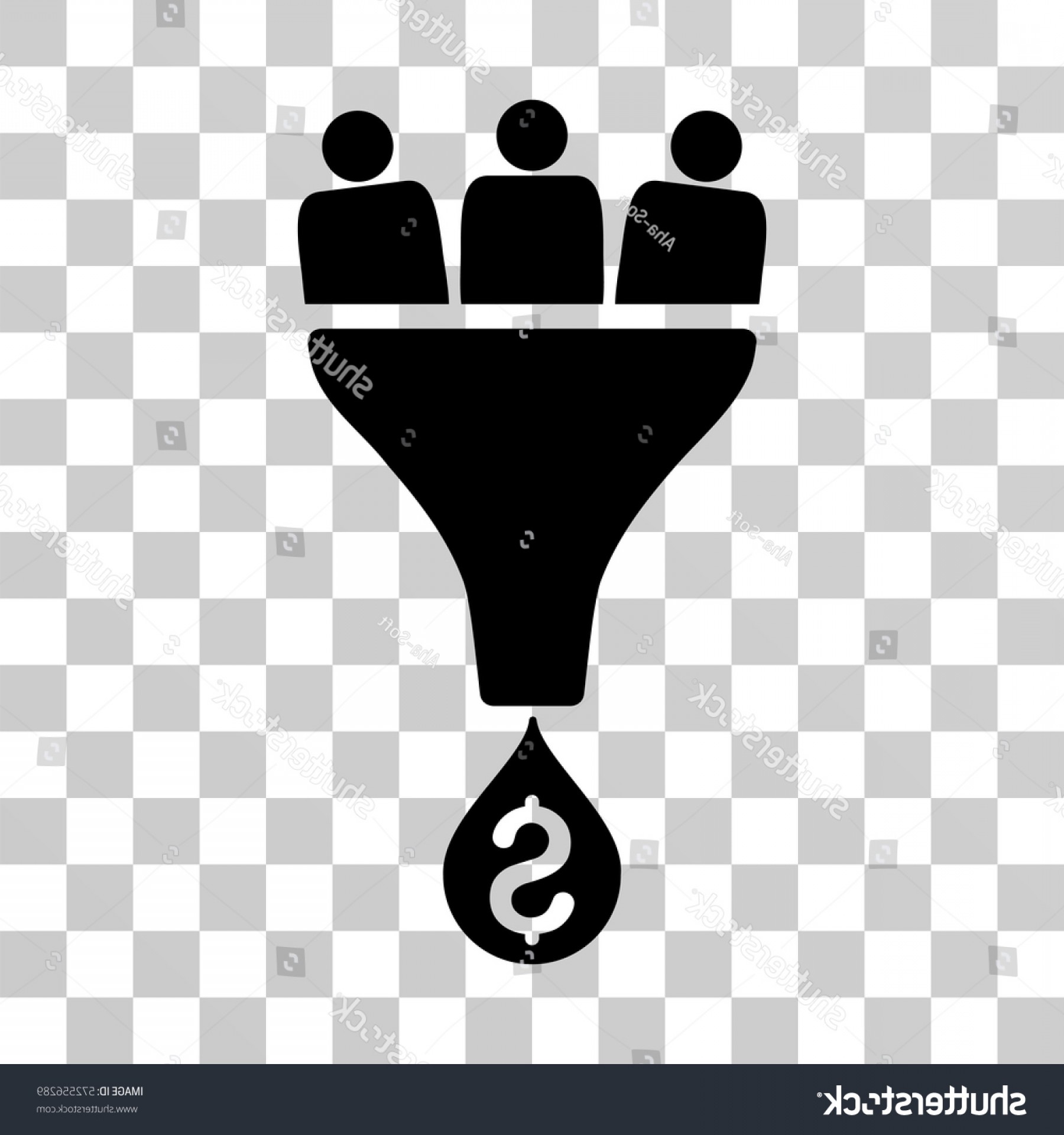 1800x1920 Sales Funnel Icon Vector Illustration Style Lazttweet