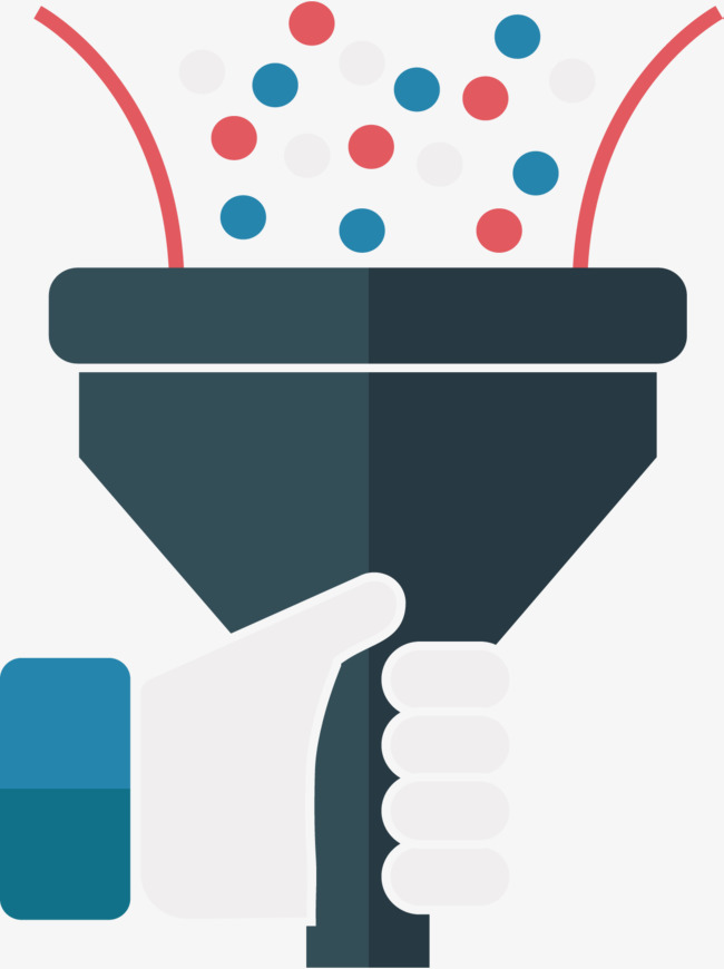 650x870 Chemical Reagent Processing Funnel, Vector Material, Biochemistry