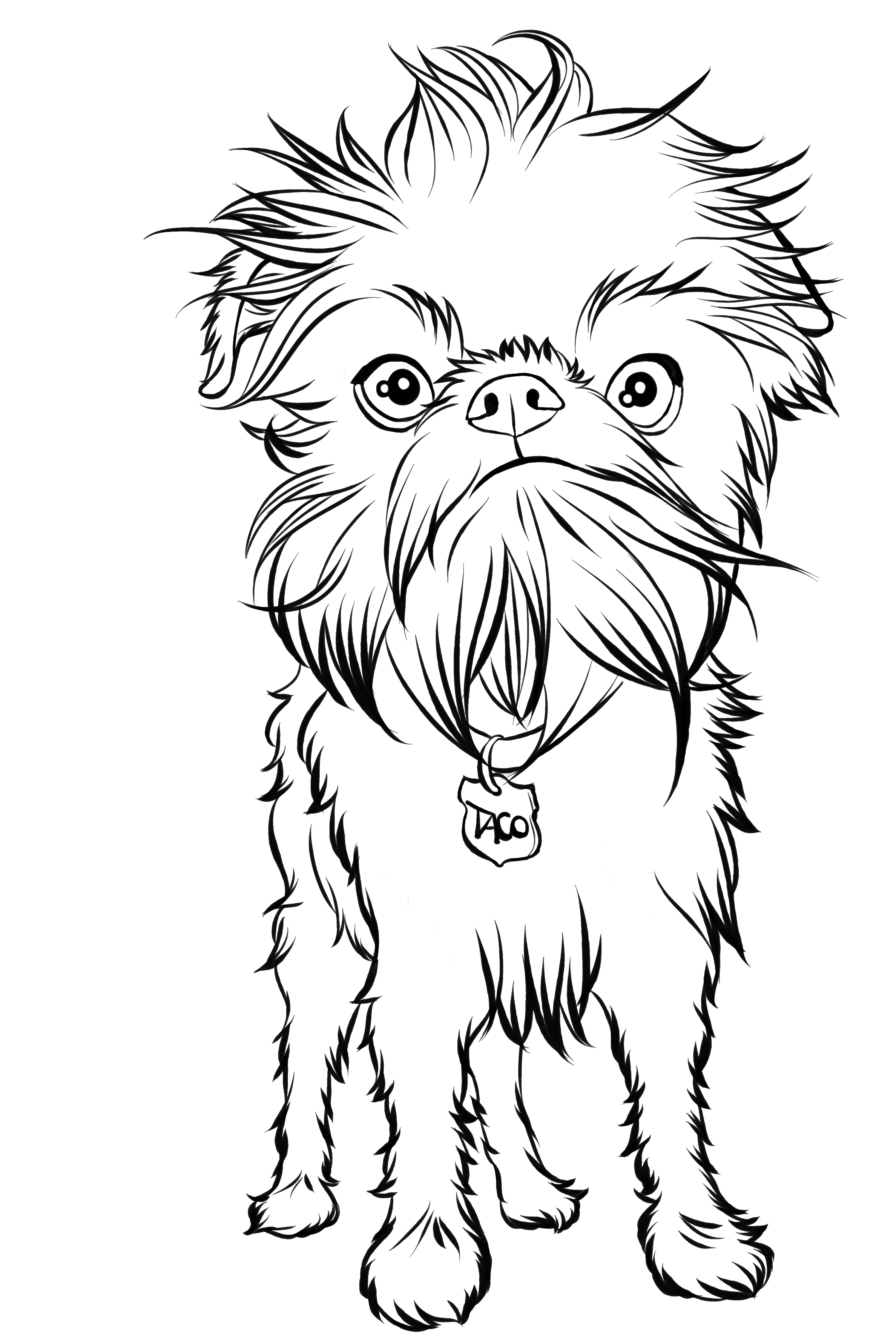 3000x4500 How I Learned To Do Fur With Vectors, A Rather Longer Guide Than I