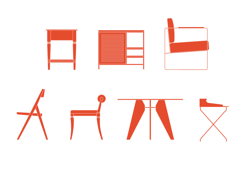 1024x768 Furniture Vectors For Studiolotus Siddharth Dasari