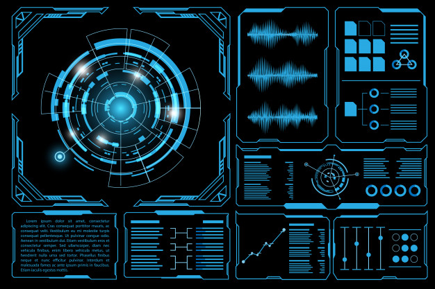 Futuristic Interface Vector at GetDrawings | Free download