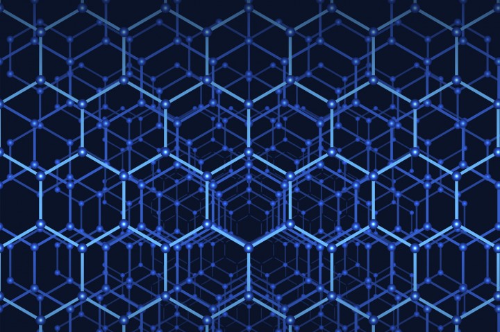 720x479 Science, Dna, Chemistry, Biology Futuristic Vector Background By