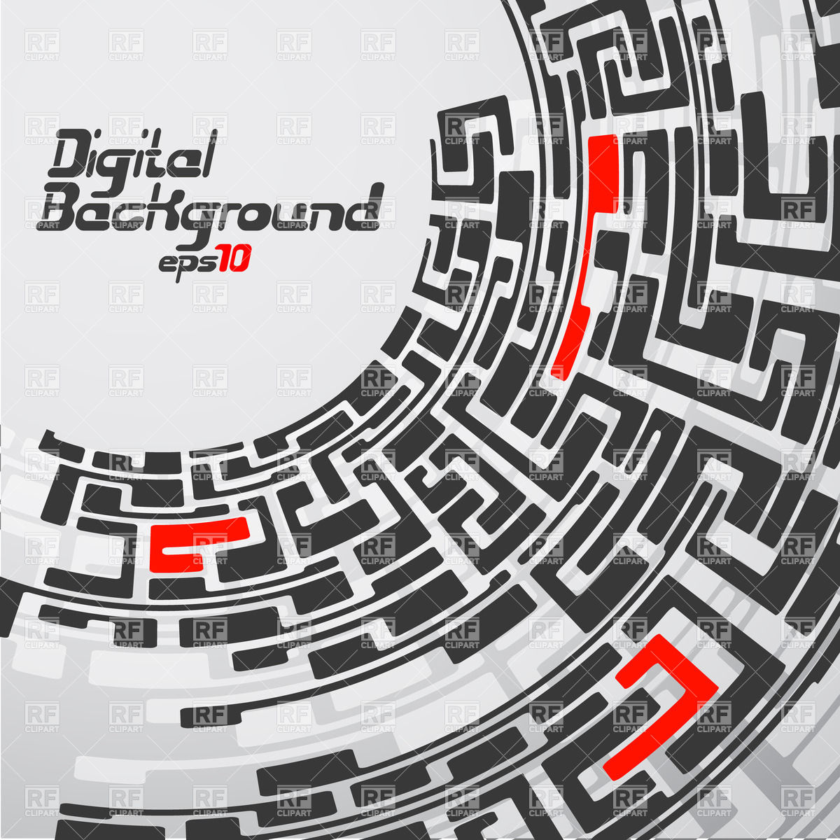 1200x1200 Abstract Futuristic Ornament