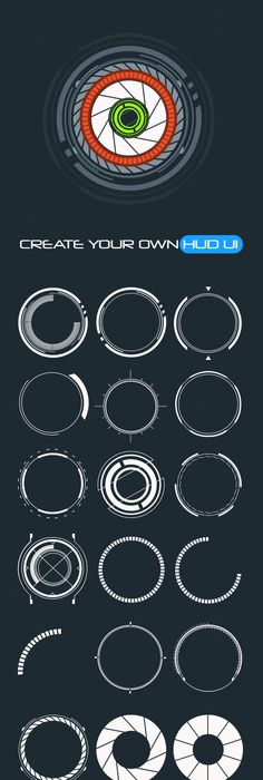 236x700 Dot Matrix Photoshop 40 Vector Futuristic Shapes Adobe Illustrator