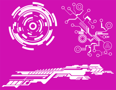 400x312 Futuristic Shapes