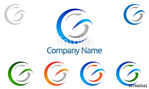 500x300 G, G Letter, Vector, Logo, Design Stock Image And Royalty Free