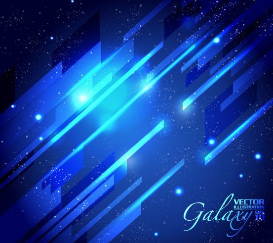 553x491 Free Blue Light Galaxy Vector Background 03