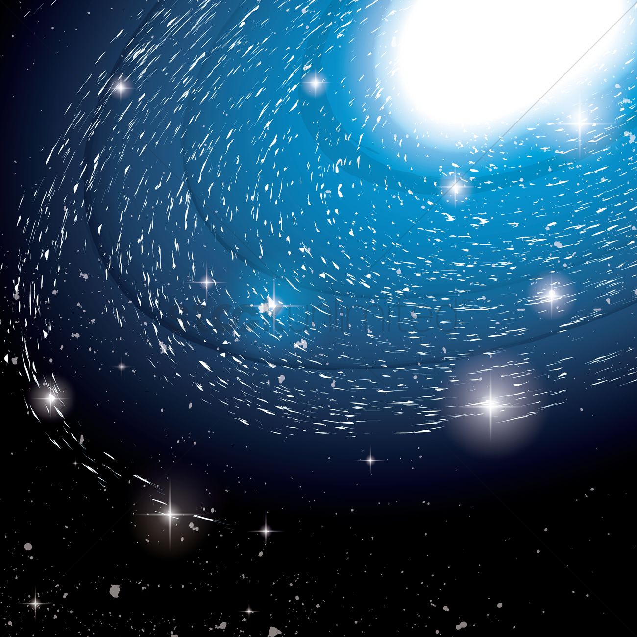 1300x1300 Galaxy Vector Image