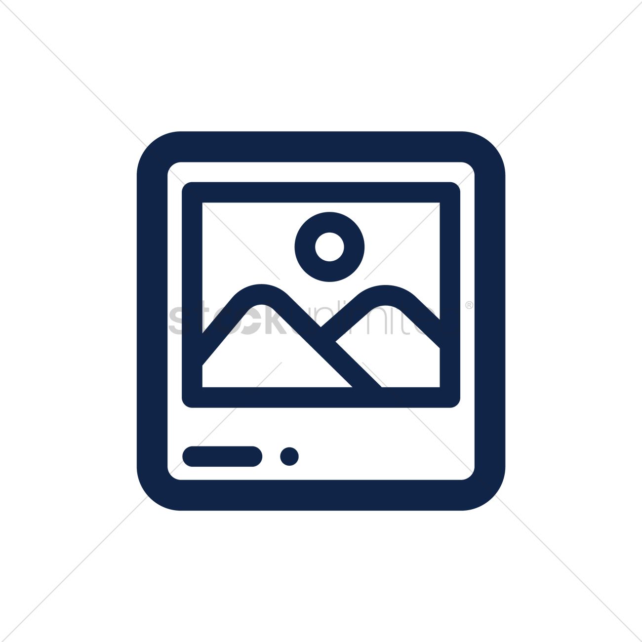 1300x1300 Gallery Icon Vector Image