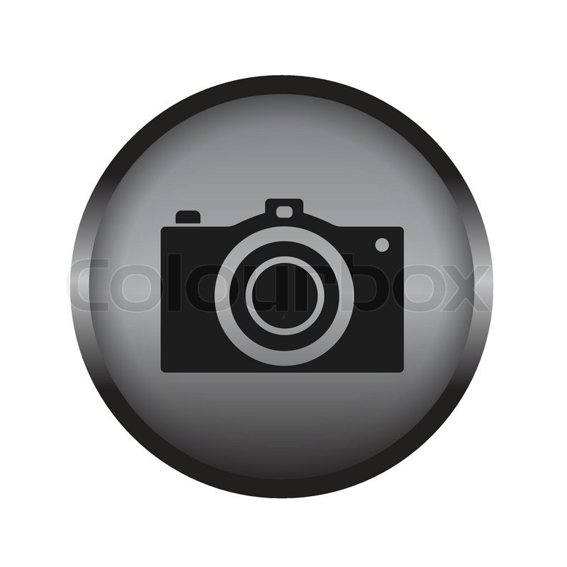 800x800 Photo Gallery Icon, Photography Vector Illustration, Simple Camera