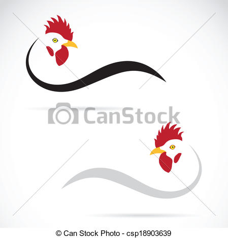 449x470 Imagen, Vector, Gallo, Fondo Blanco.