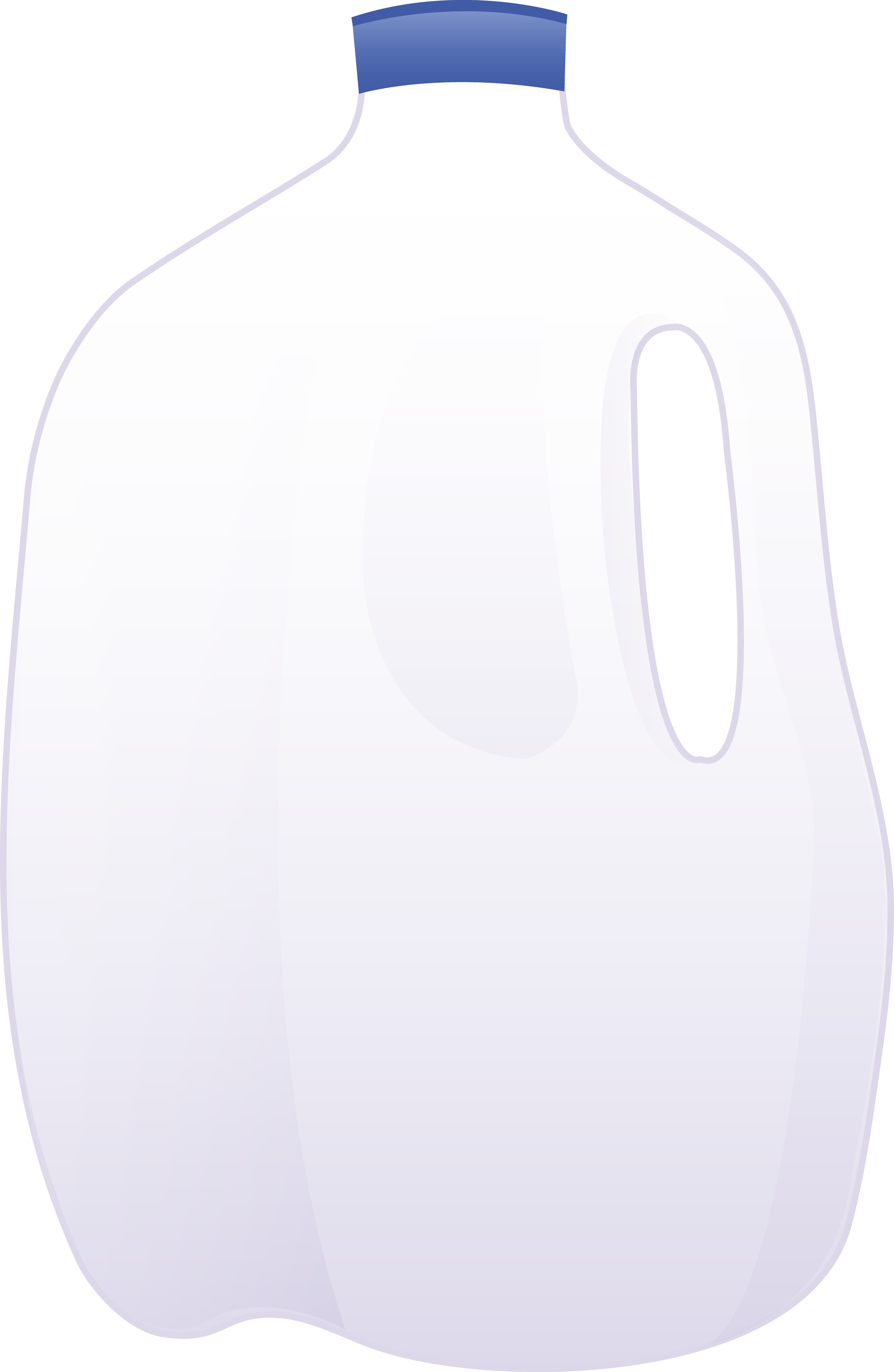 4013x6157 Vector Of A Gallon Of Milk