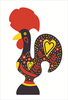 136x200 Galo De Barcelos Logo Vector (.cdr) Free Download
