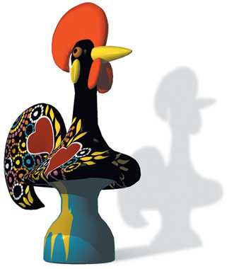 321x380 Como A Lenda Do Galo De Barcelos