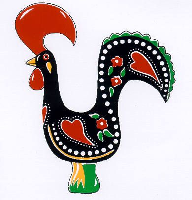 390x405 Rooster Clipart Portugal