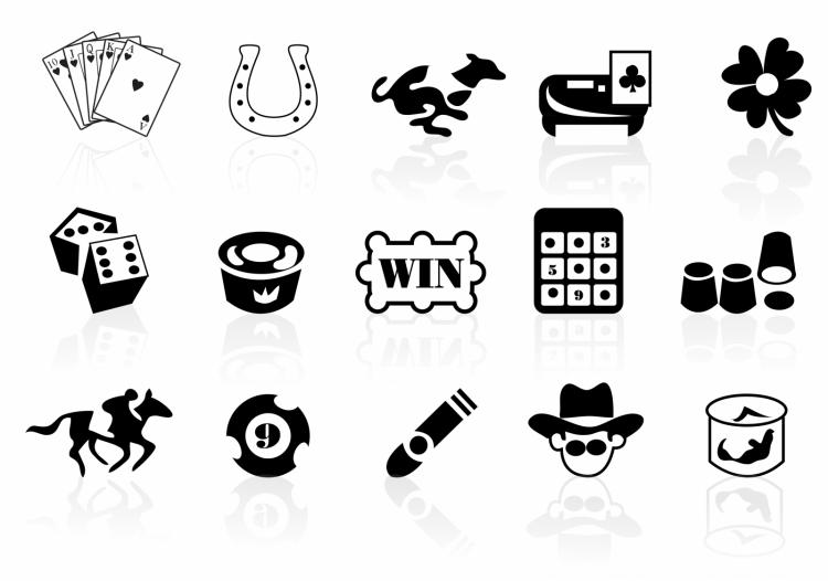 750x526 Gambling Icons Free Vector 4vector