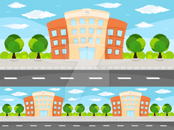 600x450 Building Game Vector Background By Petyaivanova