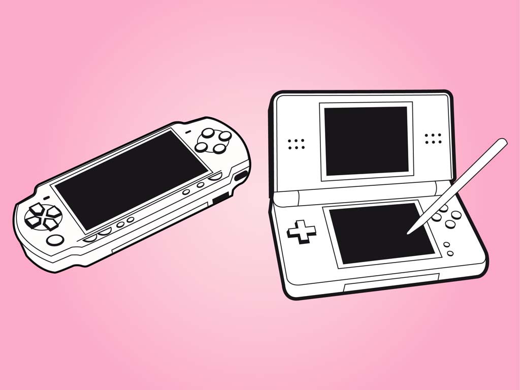 1024x768 Gaming Consoles Vector Art Amp Graphics