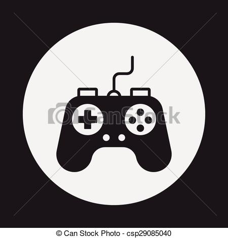 450x470 Game Controller Icon Eps Vector