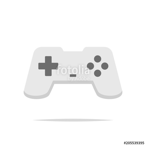 500x500 Game Controller Icon Vector Stock Image And Royalty Free Vector