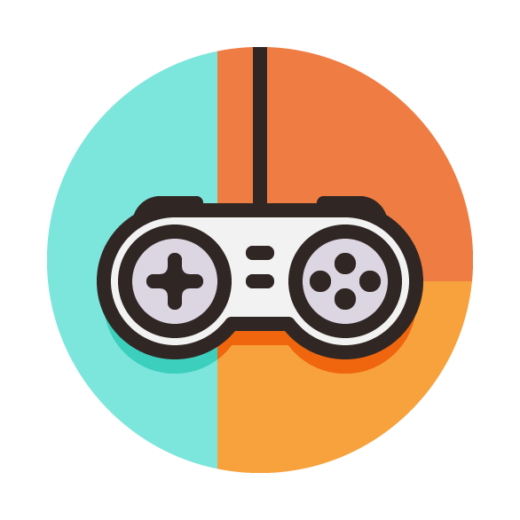 586x586 How To Create A Game Controller Vector Icon Design Tutorials