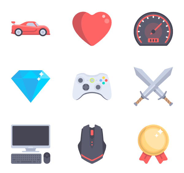 600x564 Game Controller Icons