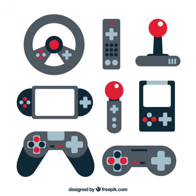 626x626 Video Game Free Vector