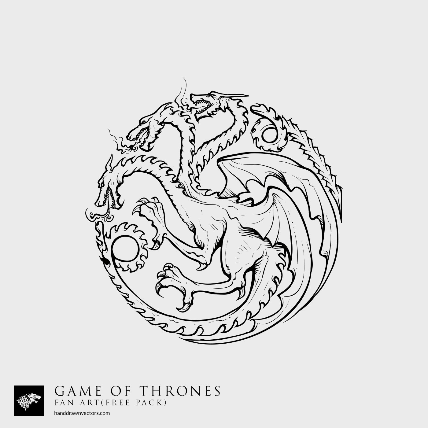 1400x1400 Game Of Thrones Fan Art 23 Vectors