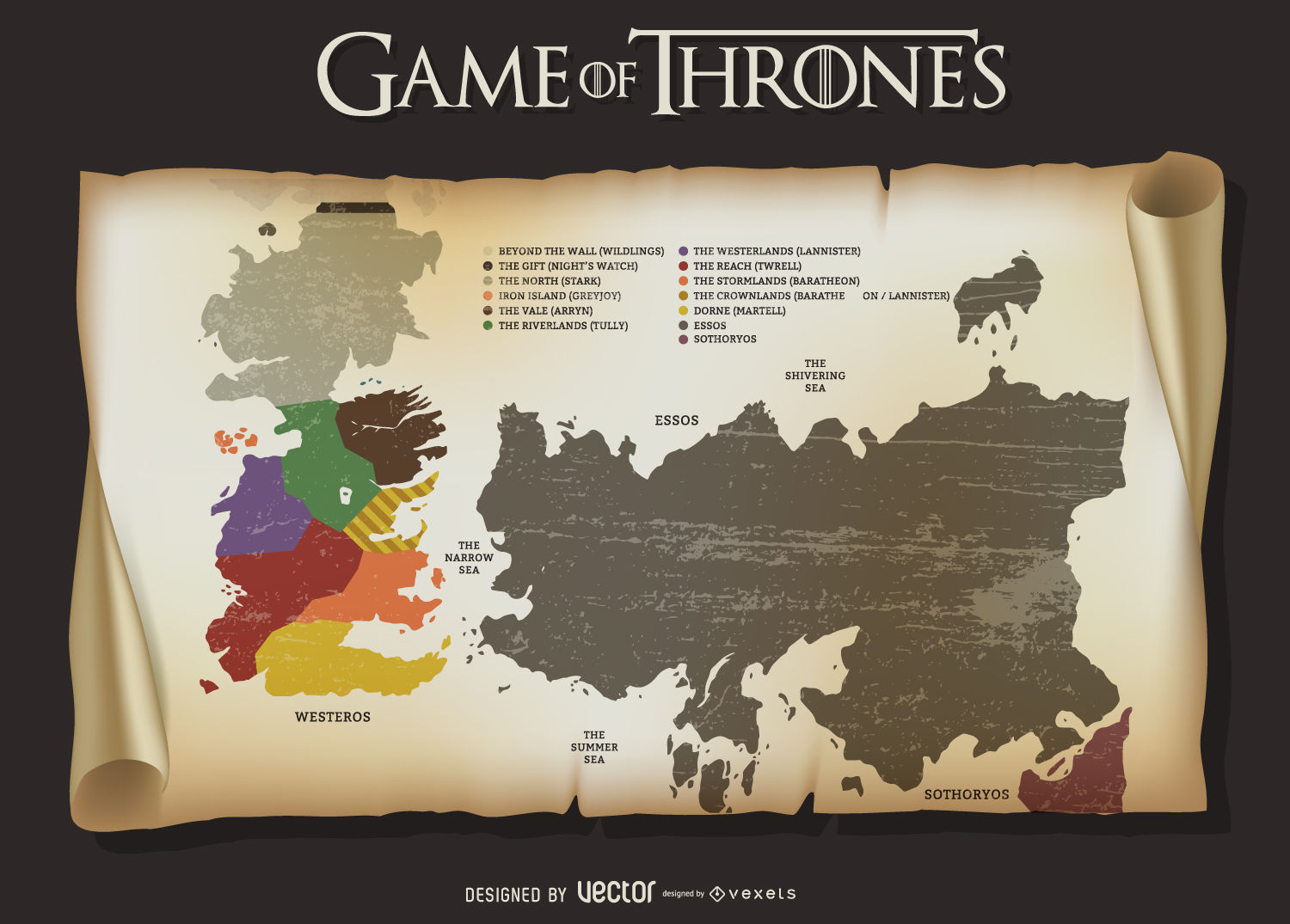 1500x1075 Game Of Thrones Map