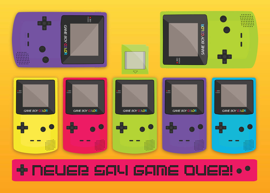 1024x730 Gameboy Vector Vector Art Amp Graphics