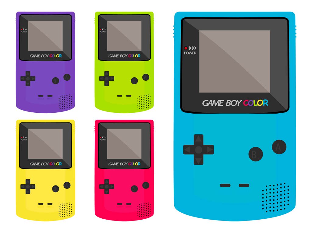 1024x765 Game Boy Color Vector Art Amp Graphics