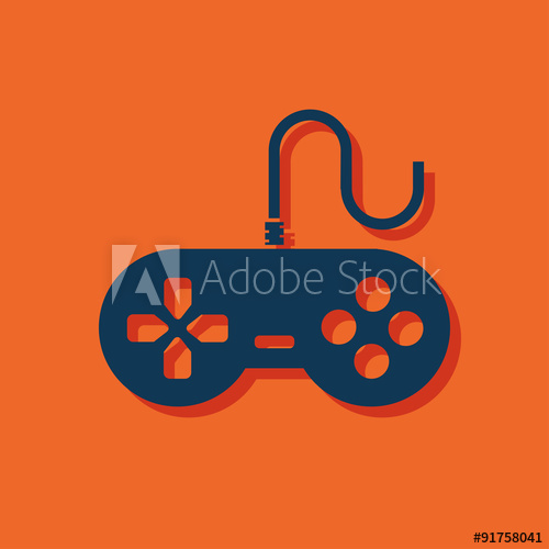 500x500 Gamepad Vector Icon