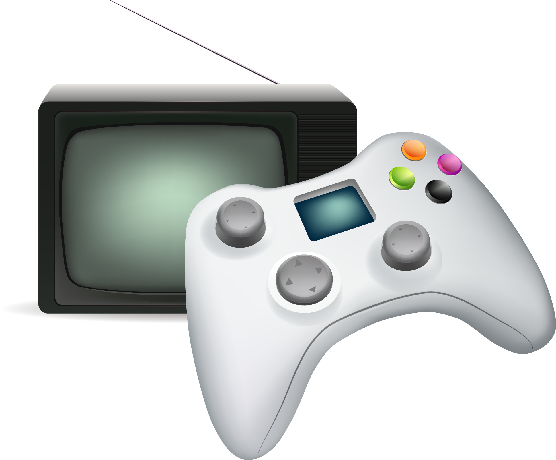 1939x1602 Video Game Console Joystick Game Controller Gamepad