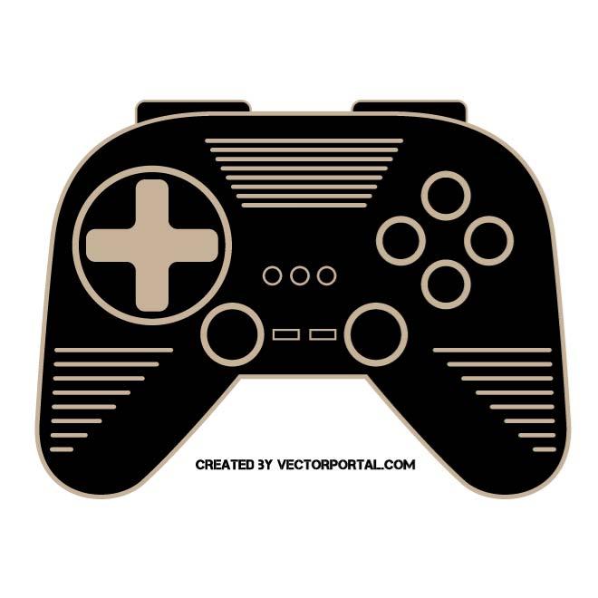 660x660 Gamepad Vector Clip Art