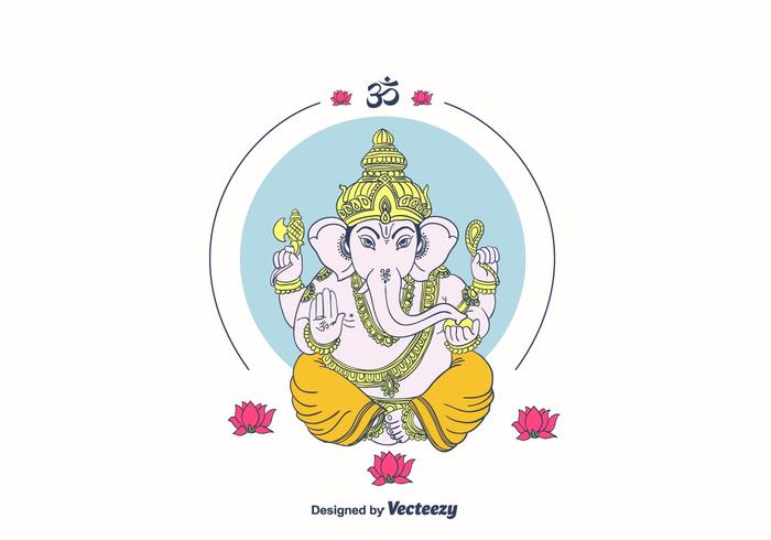 700x490 Ganesha Free Vector Art
