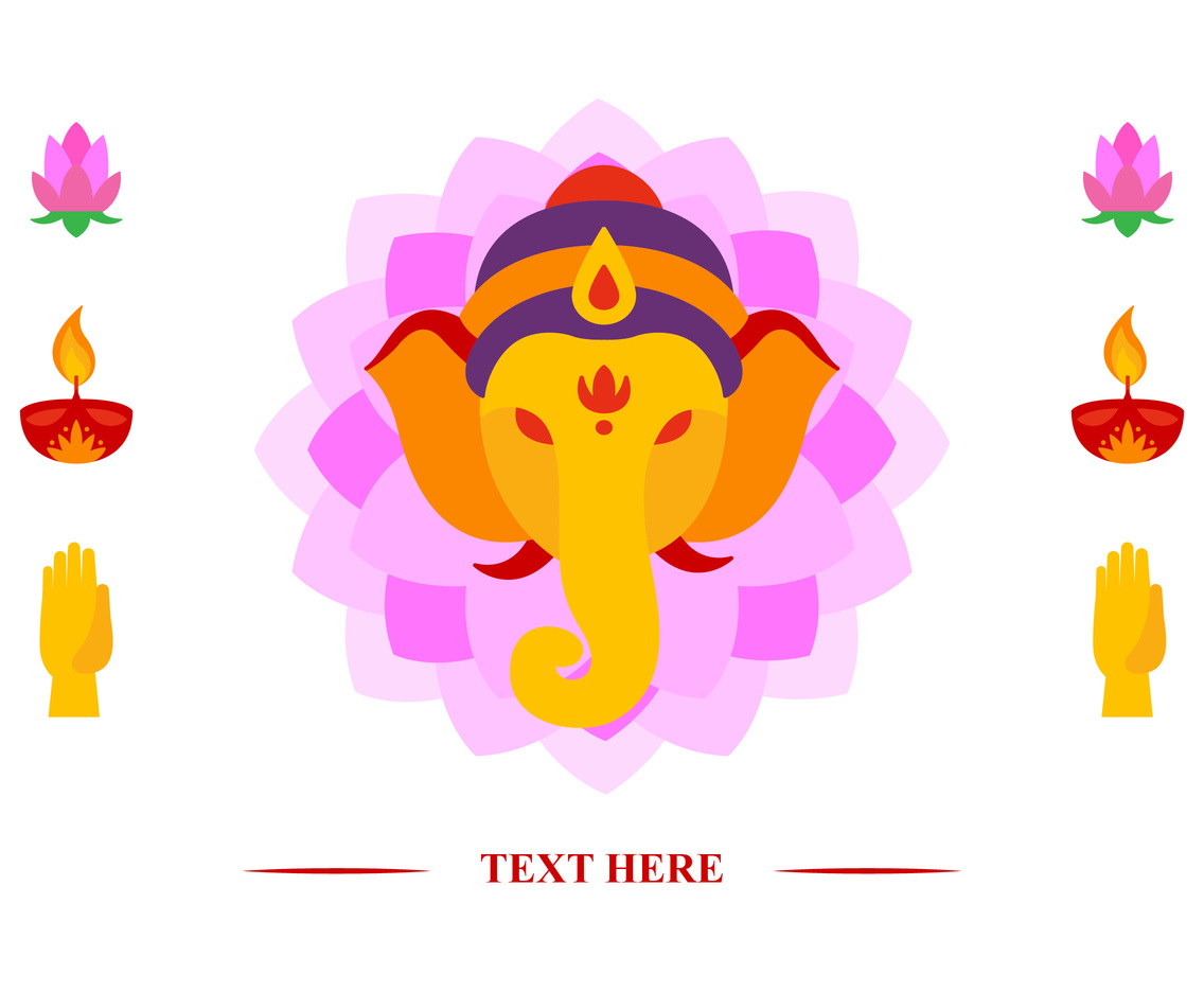 1136x936 Ganesha Head Vector Vector Art Amp Graphics