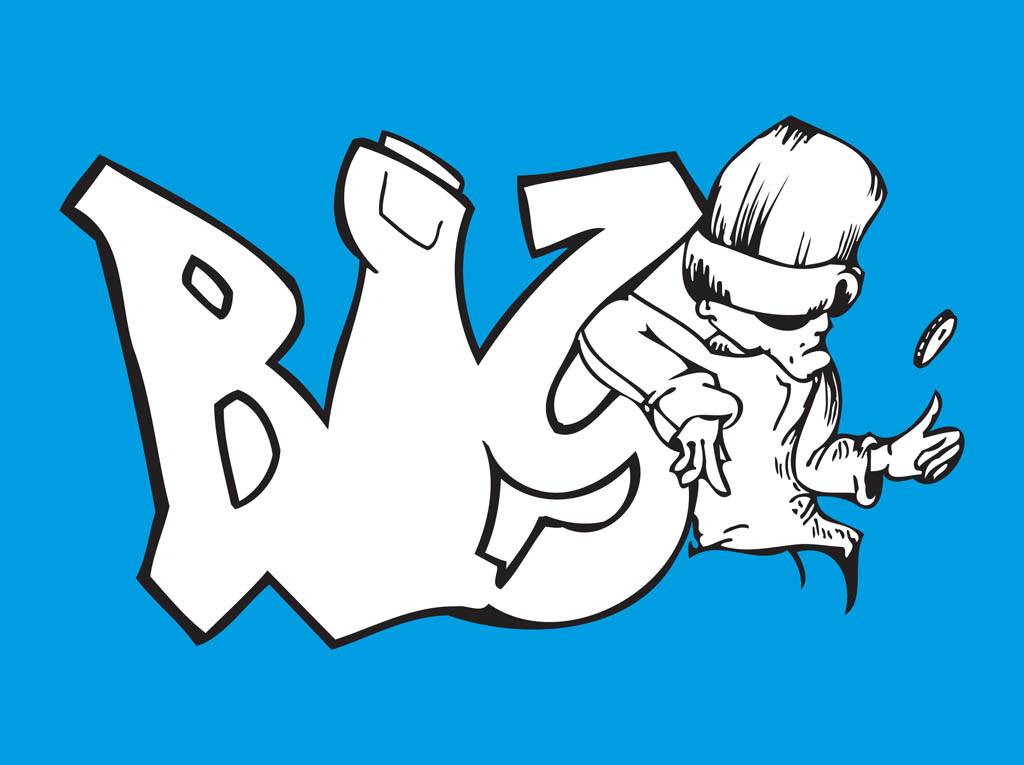 1024x765 Gangster Graffiti Vector Art Amp Graphics
