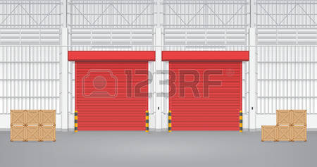450x237 Warehouse Clipart Garage Door 4040797