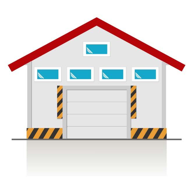 660x660 Garage Vector Graphics