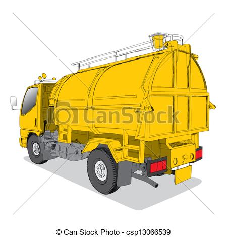 450x470 The Abstract Of Garbage Truck