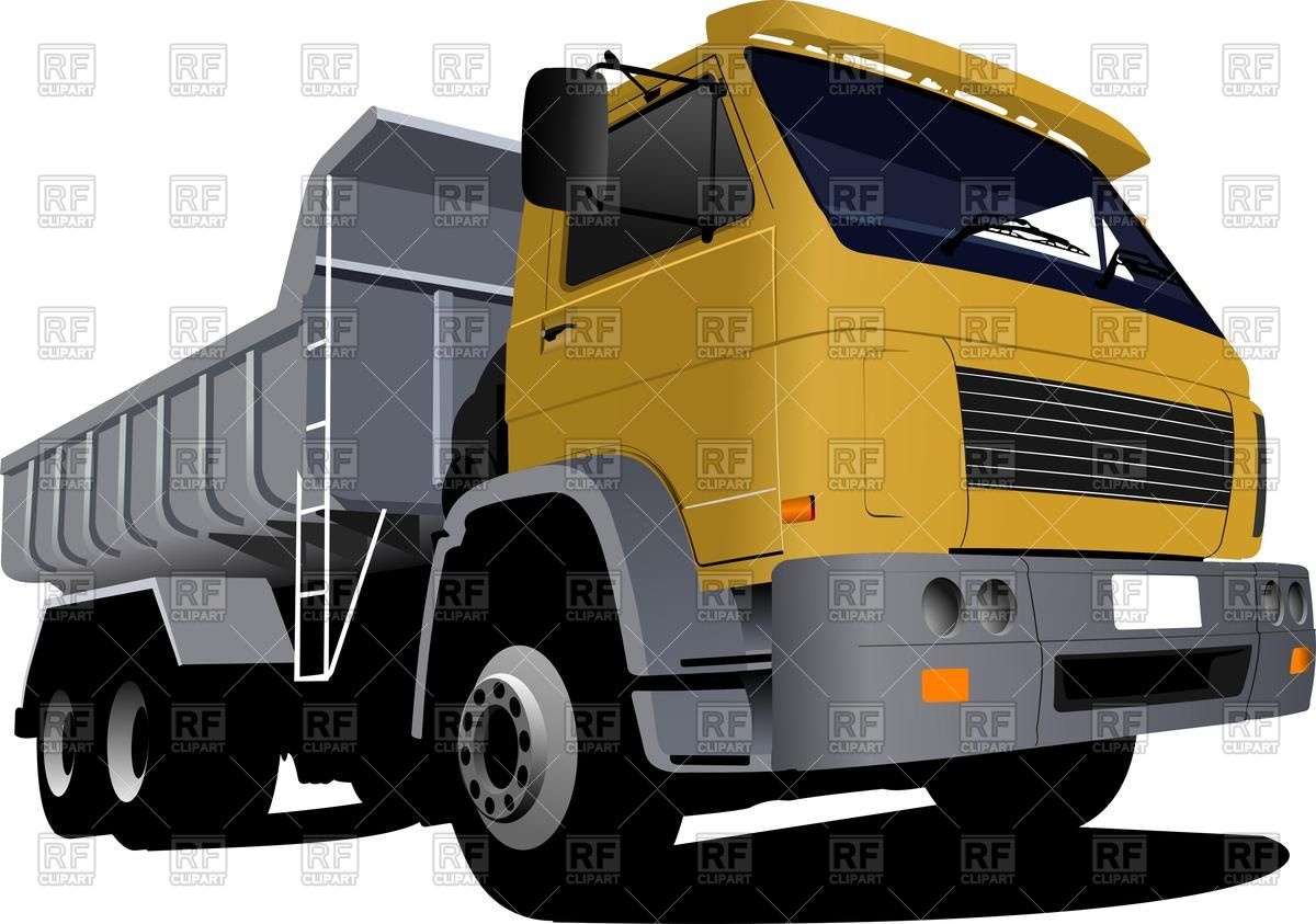 1200x843 Yellow Tipper Truck (Dump Truck)