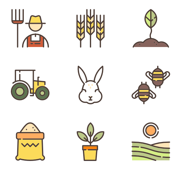 600x564 Gardening Tools Icons