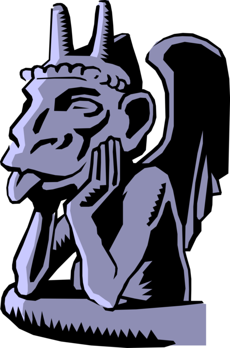 463x700 Grotesque Gargoyle