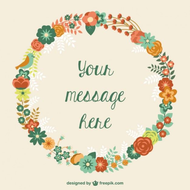 626x626 Flower Garland Vectors, Photos And Psd Files Free Download