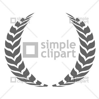 400x400 Leaf Garland Vector Image